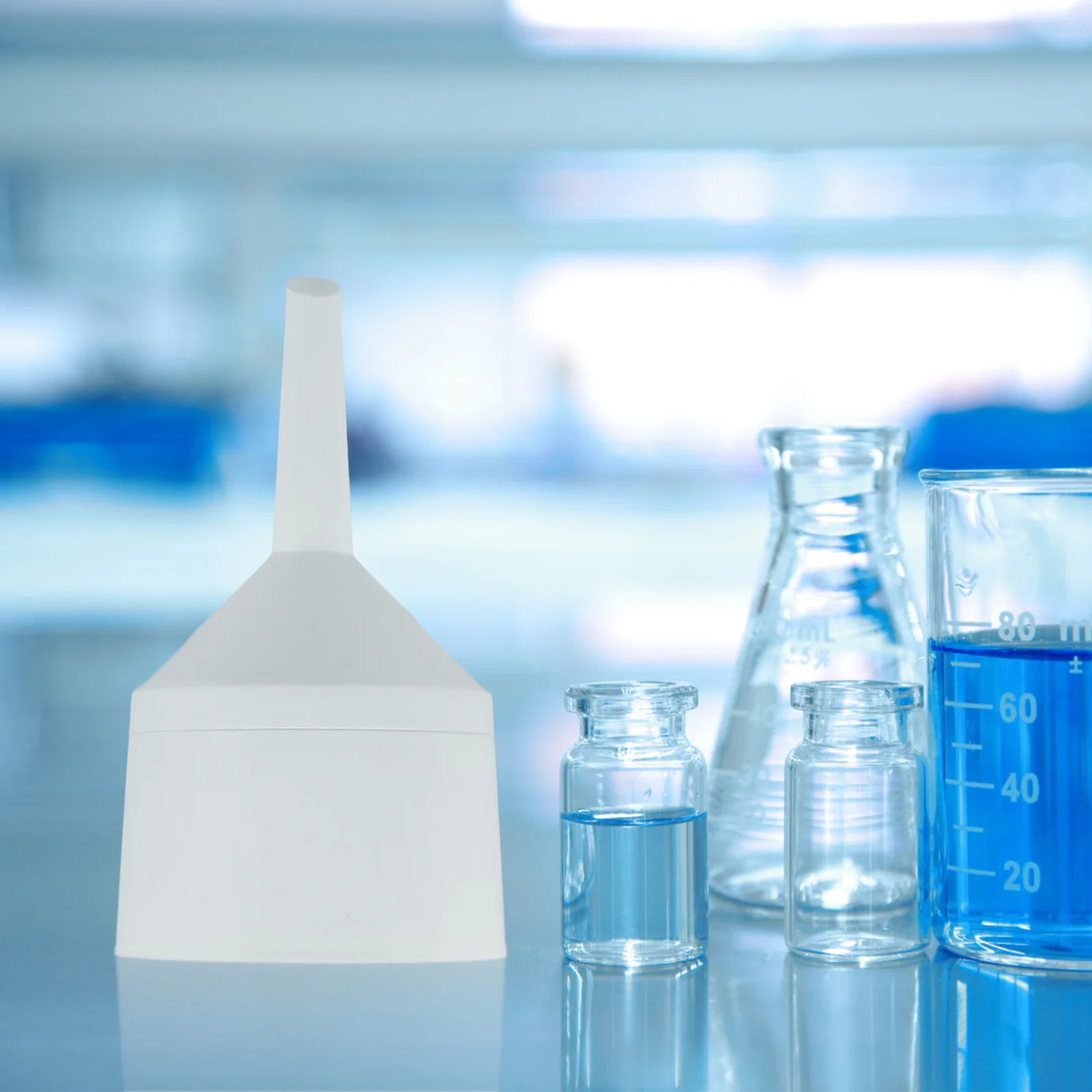 

Plastic Filter Funnel Efficient Filtration For Lab Kitchen Use Buchner Funnel Flask Sand Water Bottle Filling Cooking Tool