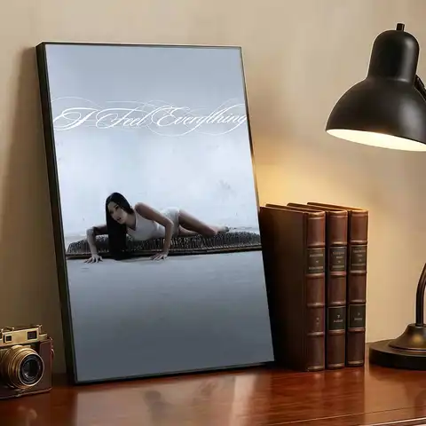 Singer M-Maggie Lindemann Peelable Self-adhesive Poster Stickers Are Suitable For Frameless Wall Decoration In A Room