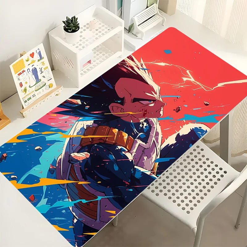 Muismat PC-accessoires Toetsenbordpad Antislip Anime Muismat Bureaumat Grote Dragon Ball Gaming Matten Rubberen verlengde pad