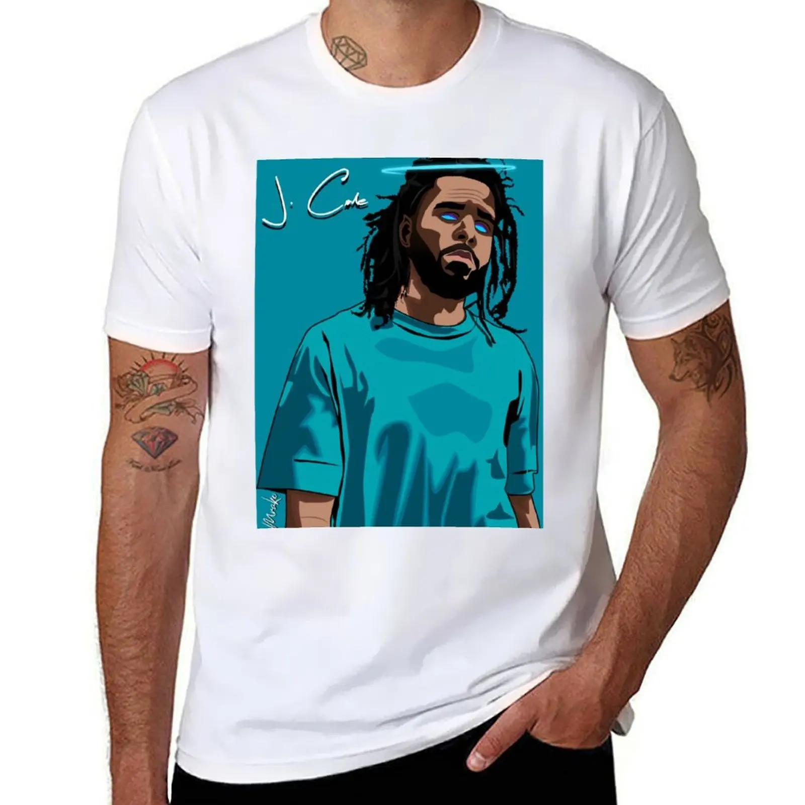 

J. Cole T-Shirt cotton t shirt pack t shirt for man 100 percent cotton T-Shirt