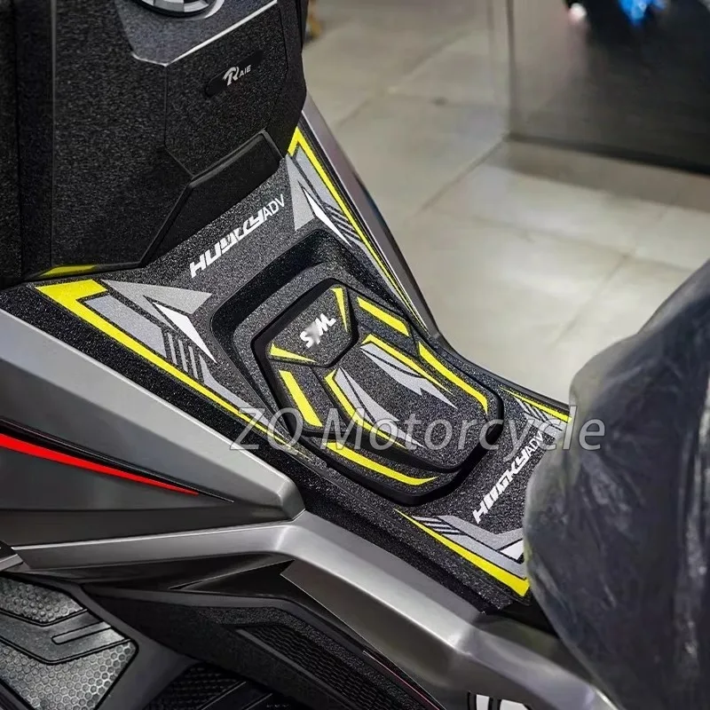 For SYM Husky ADX300 300ADX modified fuel tank anti-slip sticker, anti-wear protective decal, waterproof and sun-proof decal