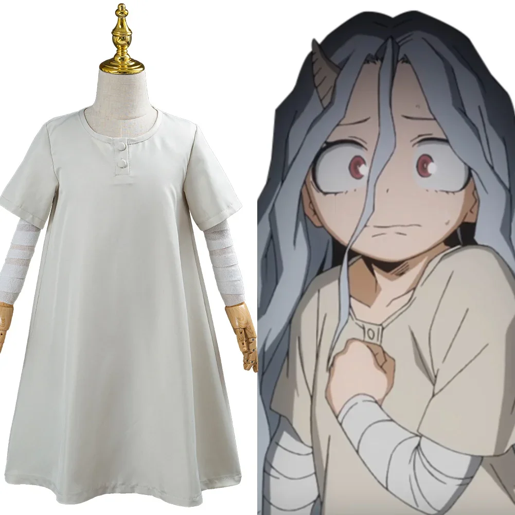 

Mijn Hero Academia Eri Cosplay Kostuum Women Kinderen Jurk Halloween Carnaval Kostuums