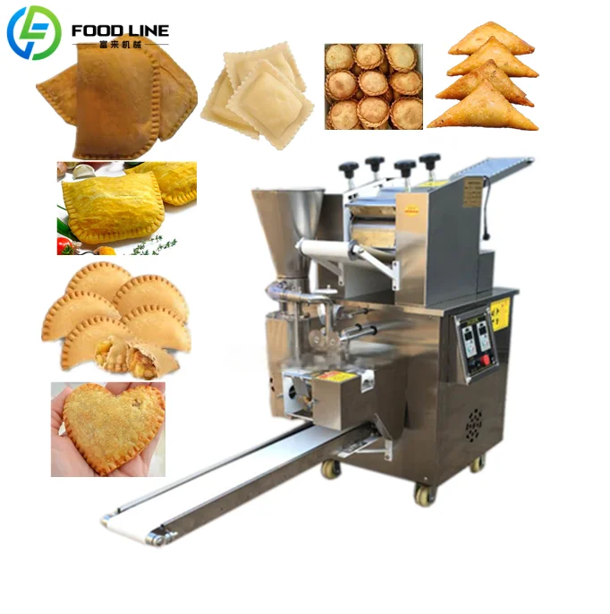 Automatic Stainless Steel Dumpling Machine Pelmeni Ravioli Maker Triangular Big Capacity for Commercial Kitchen Use Customize