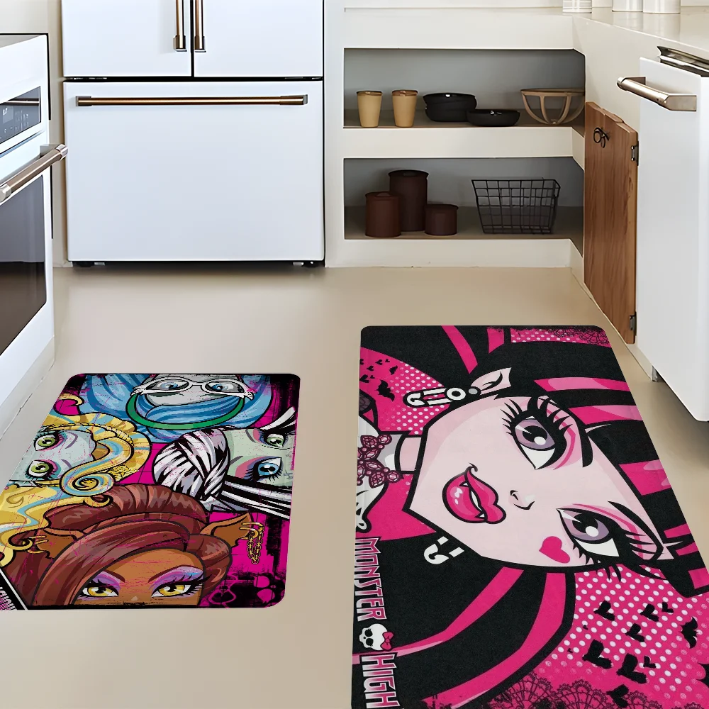 Cartoon MonsterS HighS Door Mat Nordic Style Bedroom Living Room Doormat Home Balcony Anti-Slip Alfombra