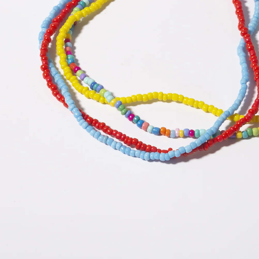 

Colorful Bead Pearl Necklaces Women Clavicle Chain Collar Beaded Elegant Fashion Jewelry Party Wedding Anniversary Gift
