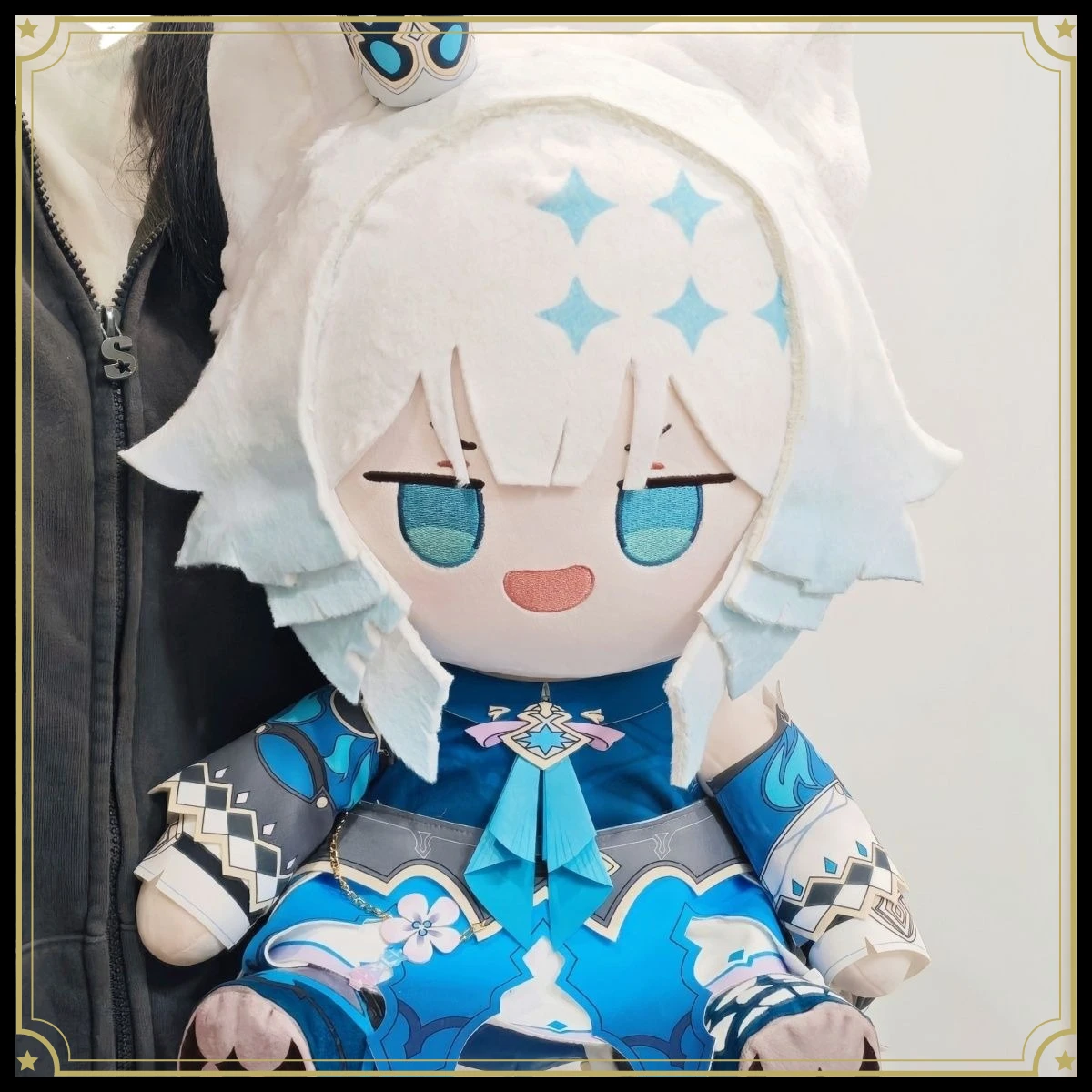 40cm Game Cerydra Honkai：Star Rail Sitting Posture Doll Anime Plushie Change Clothes Plush Stuffed Toys Mascot Birthday Gift
