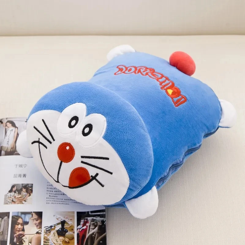 Doraemon girl boy Cartoon pillow baby comforter air condition duvet quilt office nap blanket children summer quilt pillow