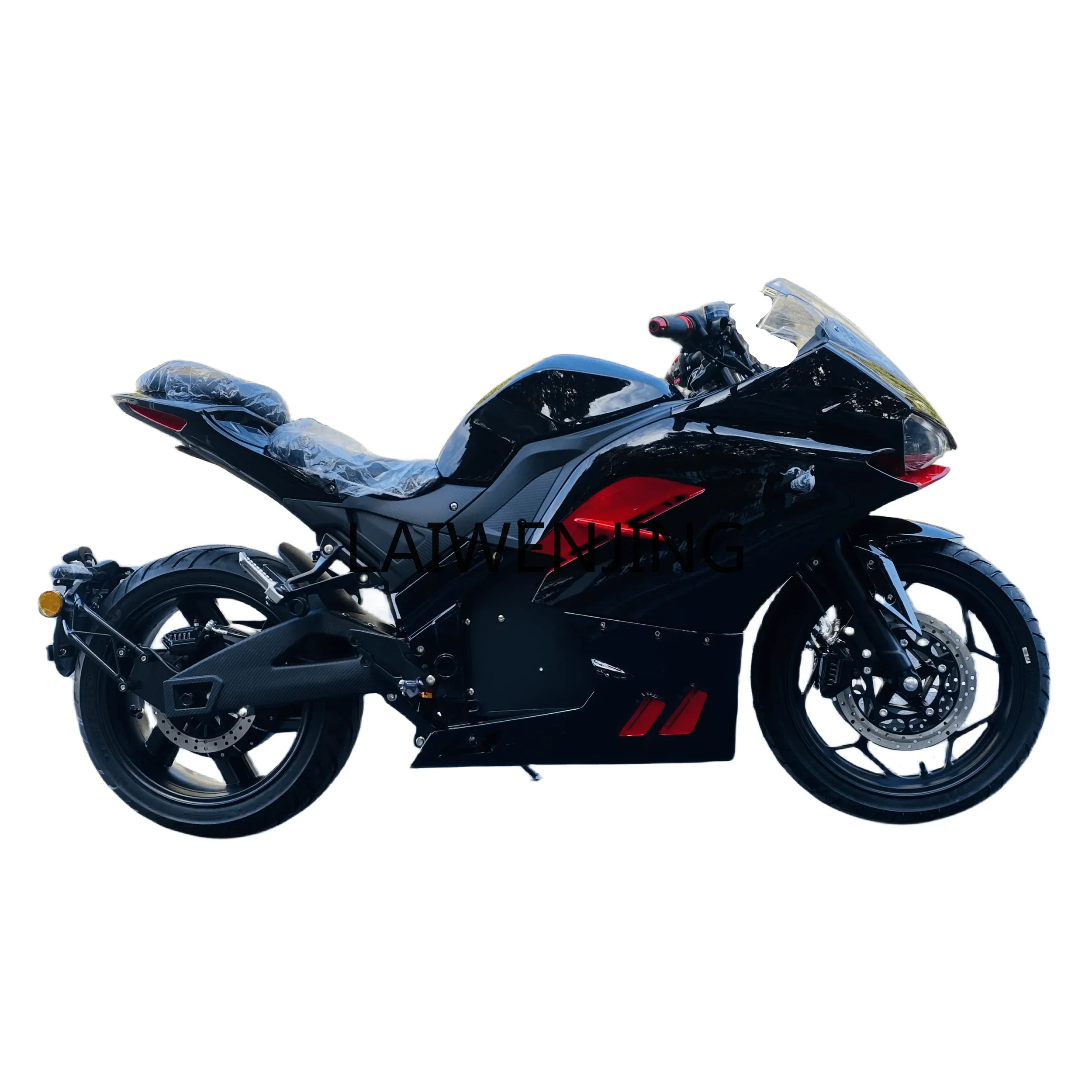 HLZ electric motorcycle adult 72V high-speed party high-power sports car electric motorcycle