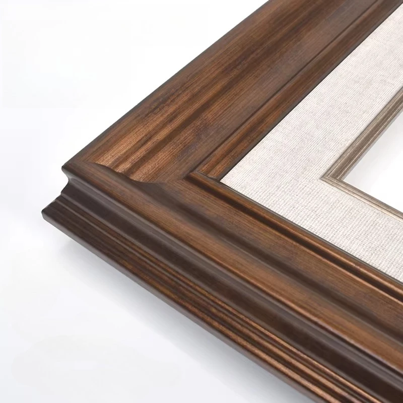Luxury Wooden Picture Frame Vintage Customize For Photos Picture Frame Wall Poster Interior Marco Para Foto Room Decoration