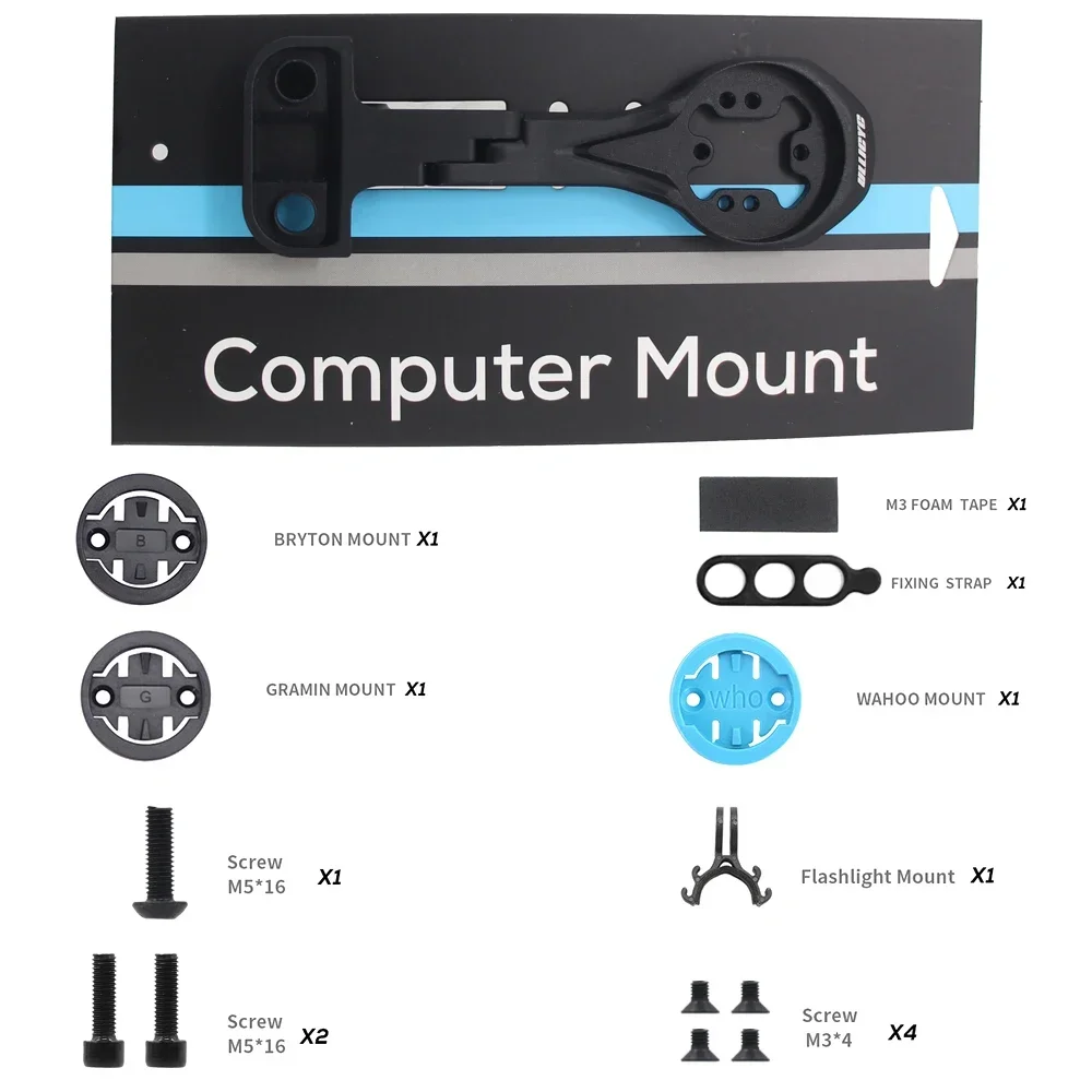 Out-Front-Aluminium-Computerhalterung für Deda ALANERA, integrierter Lenker, kompatibel mit GPS/Garmin/Bryton/Wahoo, unterstützt 1050 – Detail 11