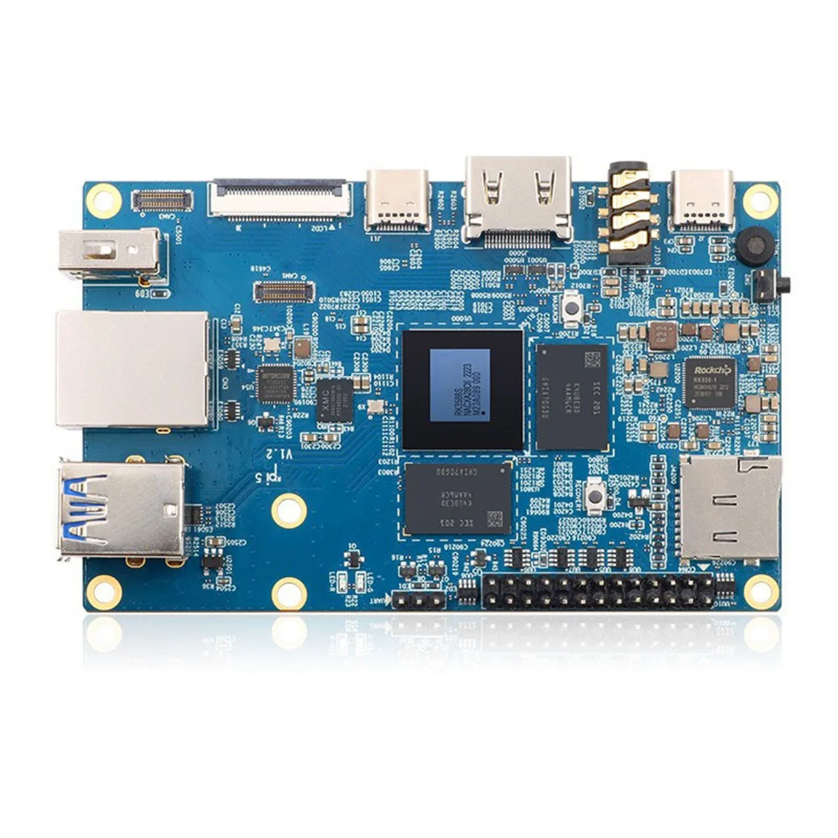 

For Orange Pi 5 Rockchip RK3588S 8-Core 64 Bit 8GB LPDDR4/4X WiFi+BT5.0 Android Debian OS Programming Development Board