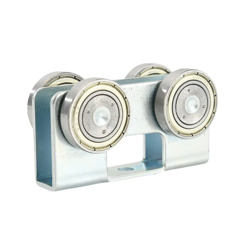 

Напольный U-образный роликовый механизм для раздвижных дверей из нержавеющей стали, комплект для штор, подвесная направляющая для окон из алюминиевого сплава