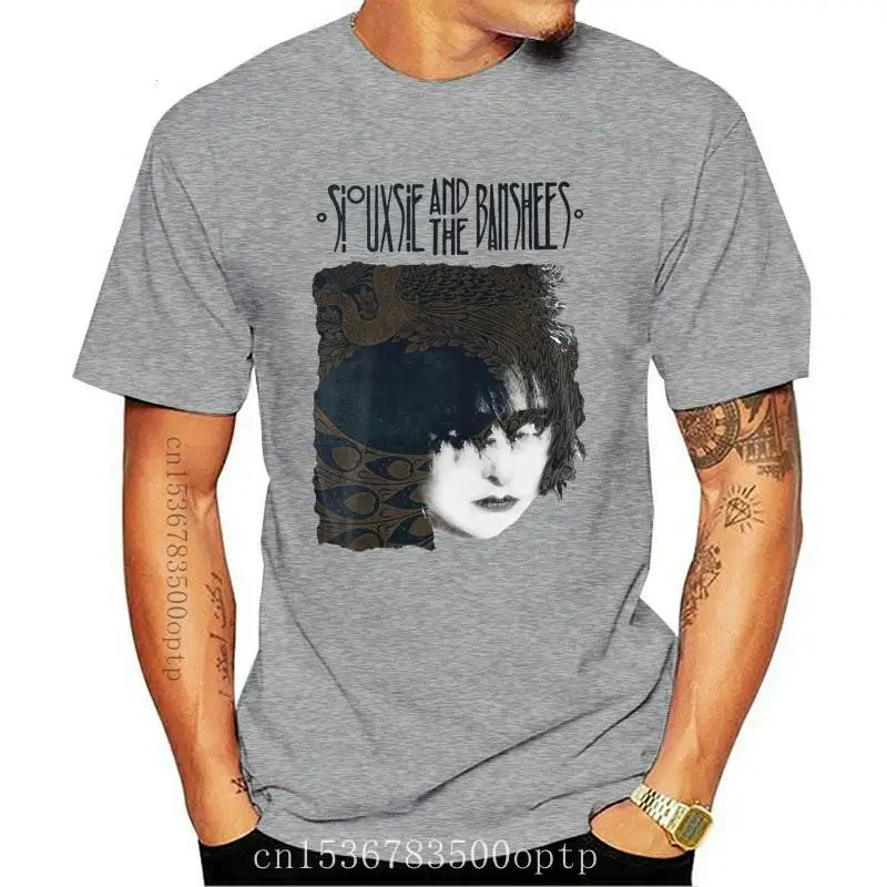 2022 Siouxsie And The Banshees White Face T-Shirt -   OFFICIAL!