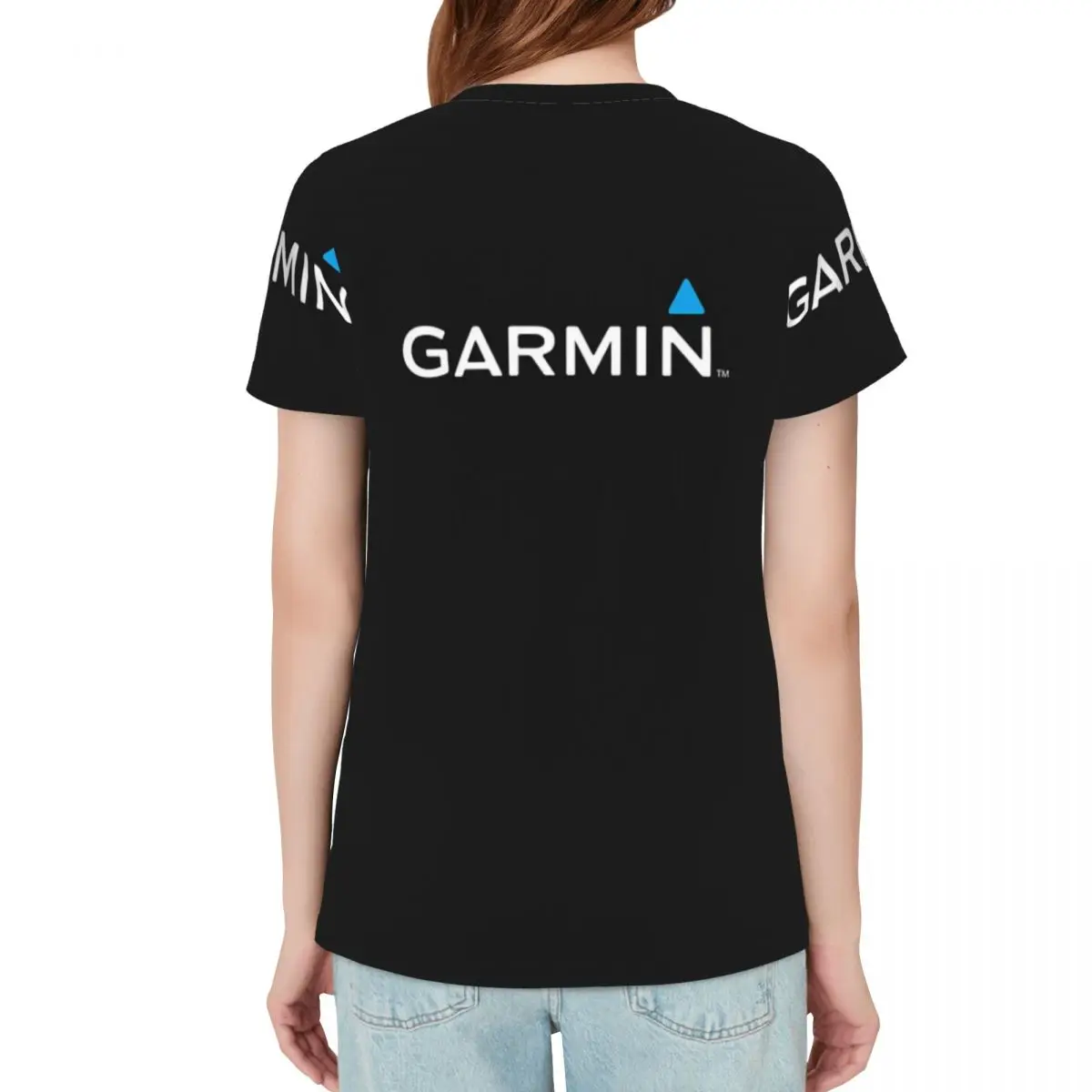 Official Garmin Original Merchandise Classic T-Shirt Women Short Sleeve T Shirts Round Neck Streetwear Cotton Summer Tees