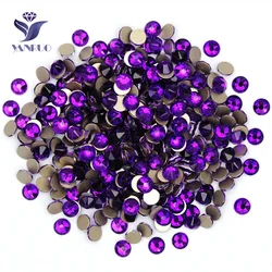 2088 non hotfix Charm Purple Velvet SS16-SS30 Crystal Element Diy Rhinestones Flatback Stones Sew On Gems For Clothes Dress