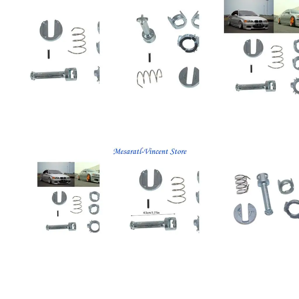 

A70F Автомобиль передний левый левый правой дверной замок Цилиндр бочки Ремонты комплекта замена детали, совместимая для E46
