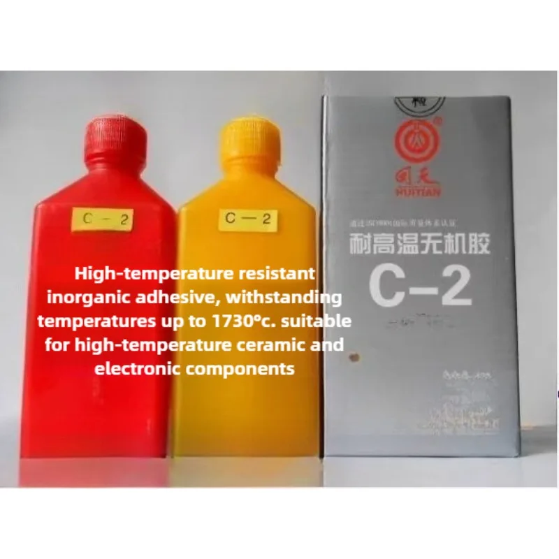 

C-2 High-Temp Inorganic Adhesive - 1730°C Resistant for Thermocouple & Metal/Ceramic Bonding