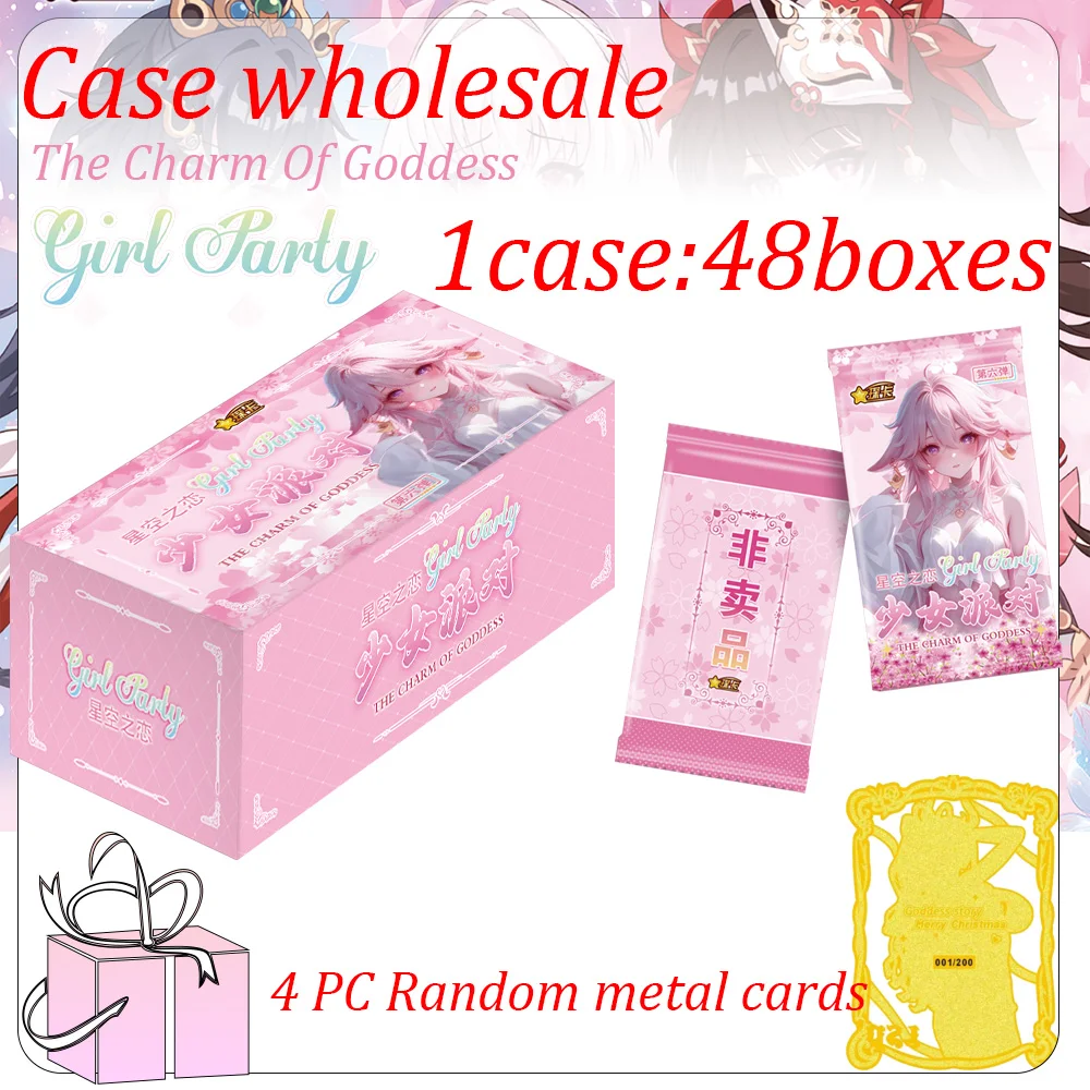 Wholesale Girl Party 6 Cards The Charm Of Goddess Swimsuit Bikini Booster Box