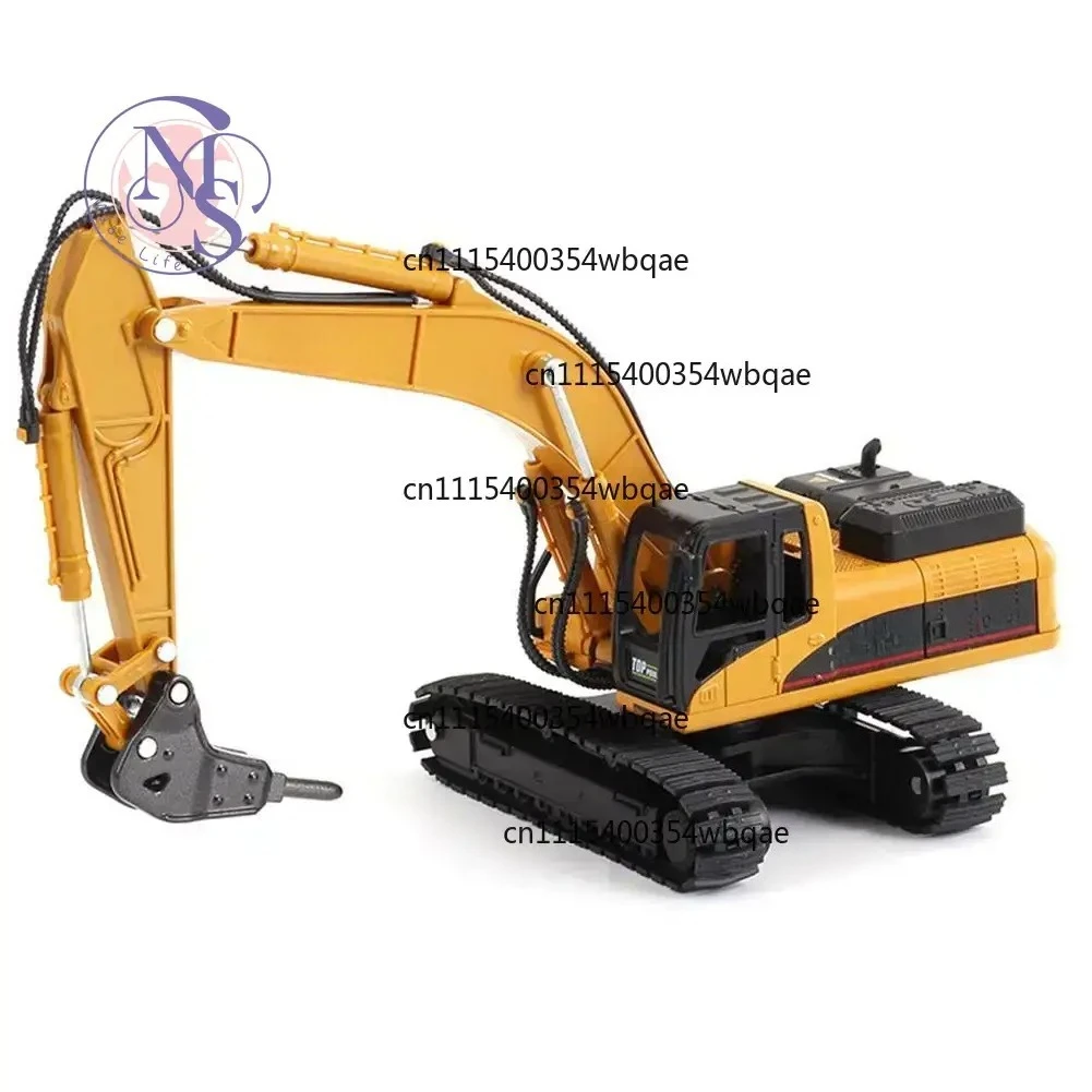 ZOCI-FOR-1/50 Scale Alloy Drill Excavator Model Engineering Construction Vehicle Diecast Toy