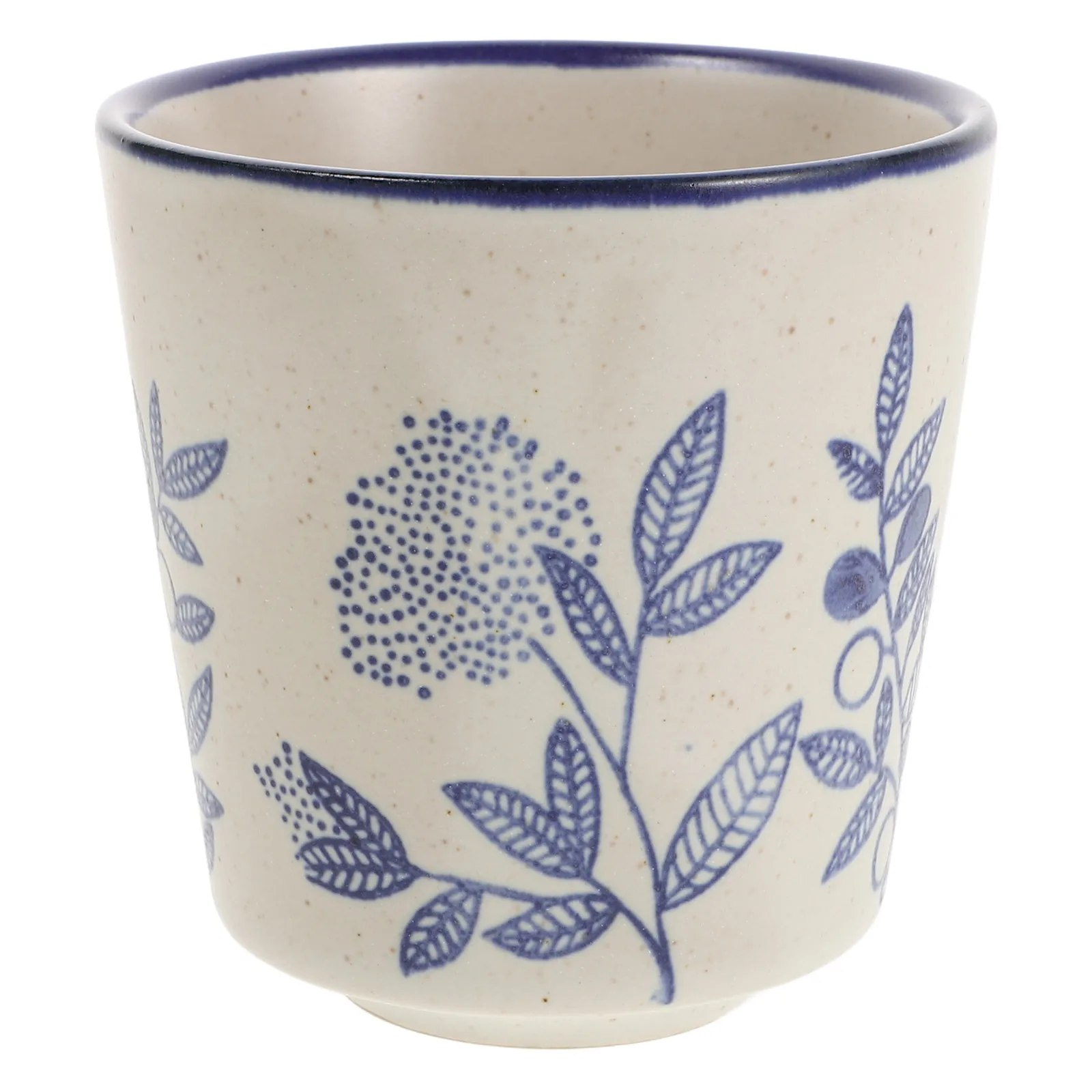 

Kung Fu Tea Cup Ceramic Handleless Vintage Style Rv Kitchen Travel Mug for Tea Coffee Matcha Sake Asian Retro Mini Teacup