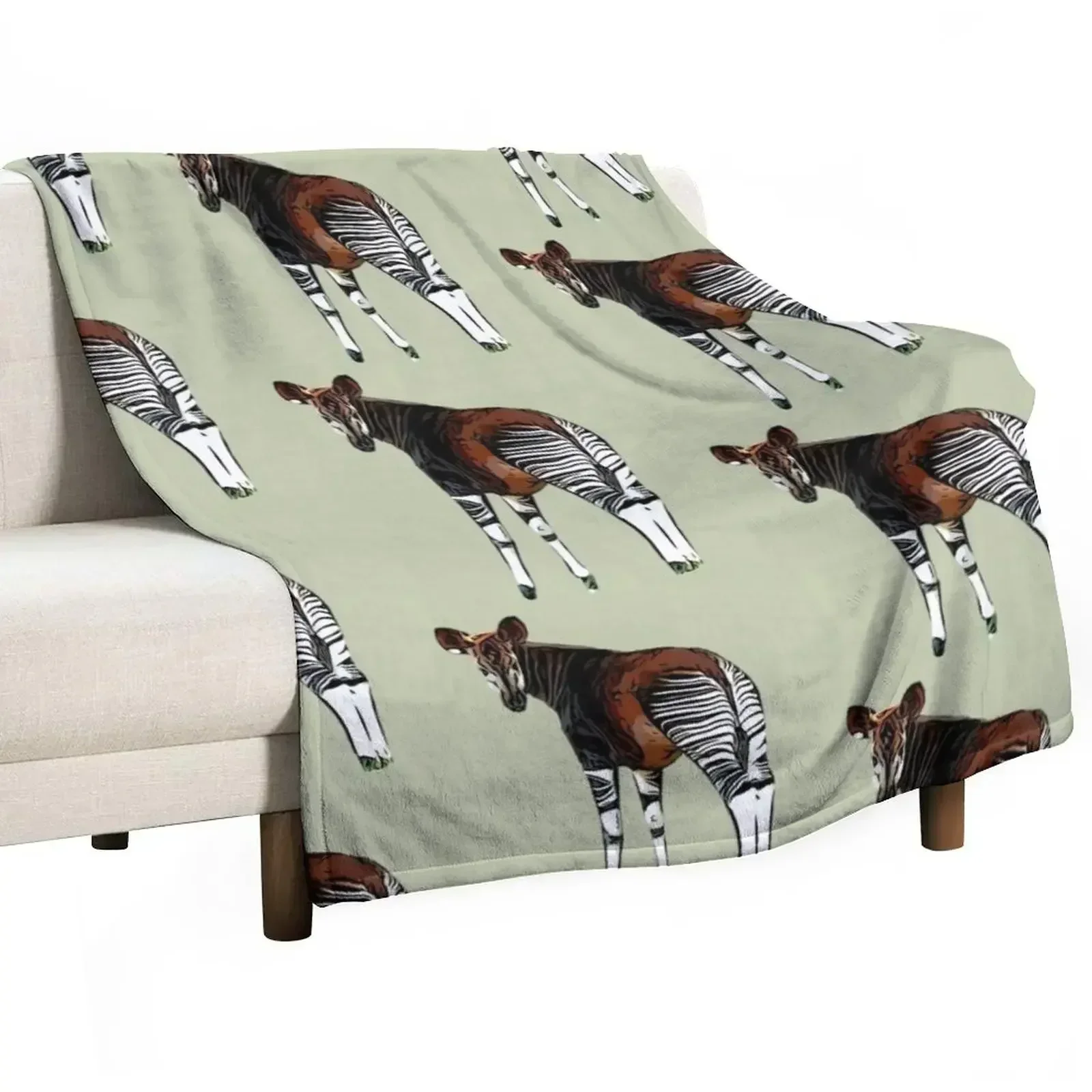

Okapi Throw Blanket Soft Cozy Blanket for Pet Kids Adults