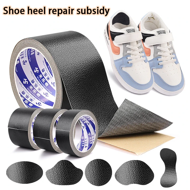 

1 roll of anti-friction heel patches for repairing damaged uppers and worn heels Suitable for sports shoes High-heeled shoes