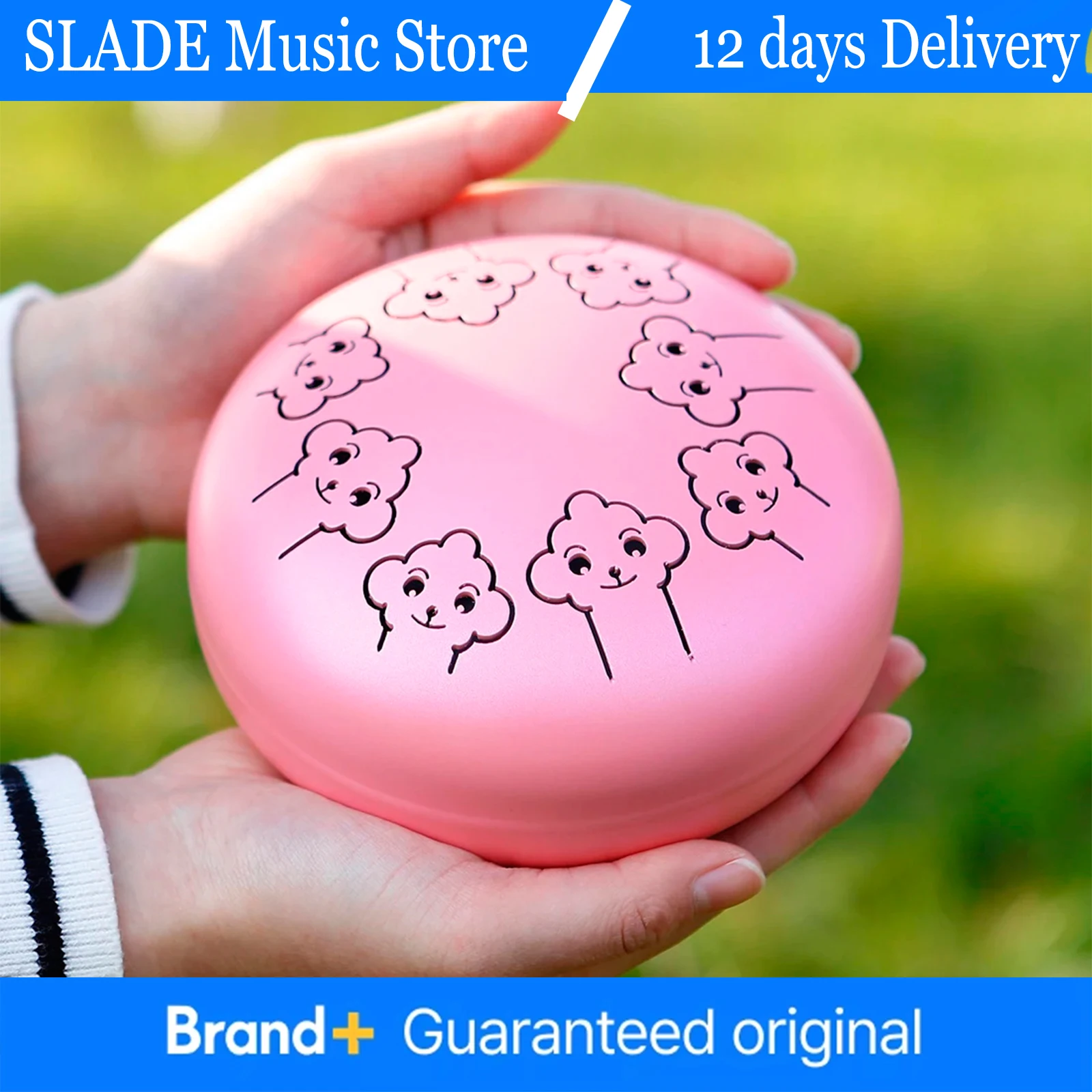 

5.5 Inch 8-tone Steel Tongue DrumsGifts Set Ethereal w/Tuning Kit | Yoga/Meditation/Anxiety Relief Tool