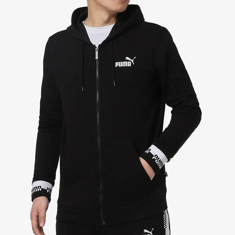 

Оригинальная осенняя новая мужская спортивная одежда Puma, повседневная трикотажная куртка для бега 588812-01