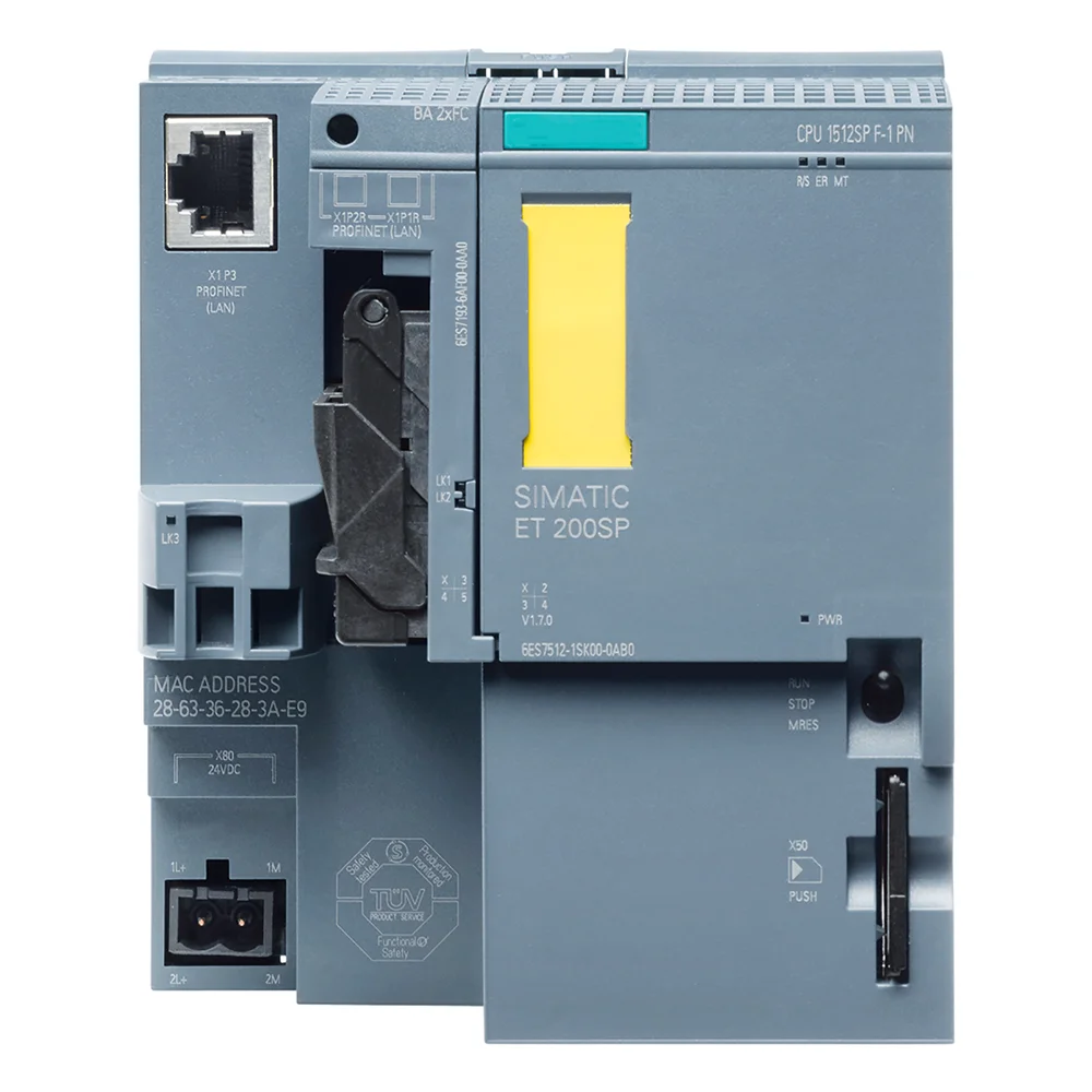 Guía Completa para Elegir y Usar el CPU1512SP F-1 PN (6ES7512-1SK01-0AB0) en Sistemas de Automatización Industrial