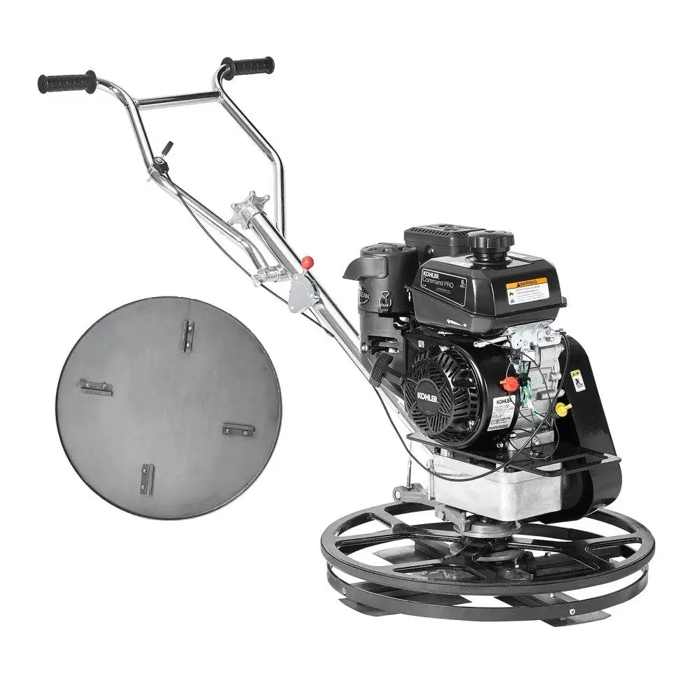 

Walk Behind Cement Trowel 24 6HP Gas Powered with Float Pan Blade