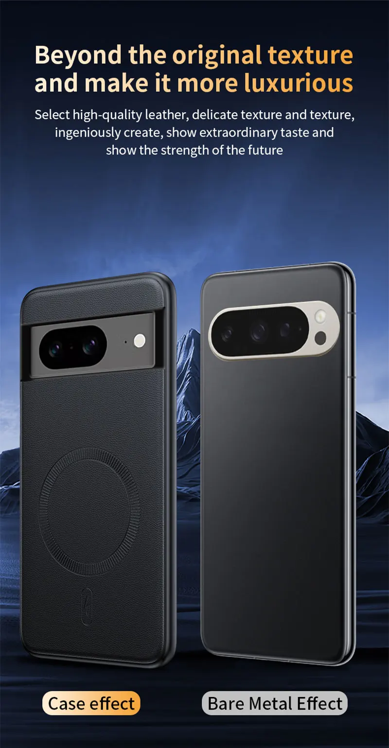 Für Pixel 8a Hülle Magnetische Leder-Schutzhülle Für Google Pixel 8a Anti-Fingerabdruck Rutschfest PC+TPU – Detail 11