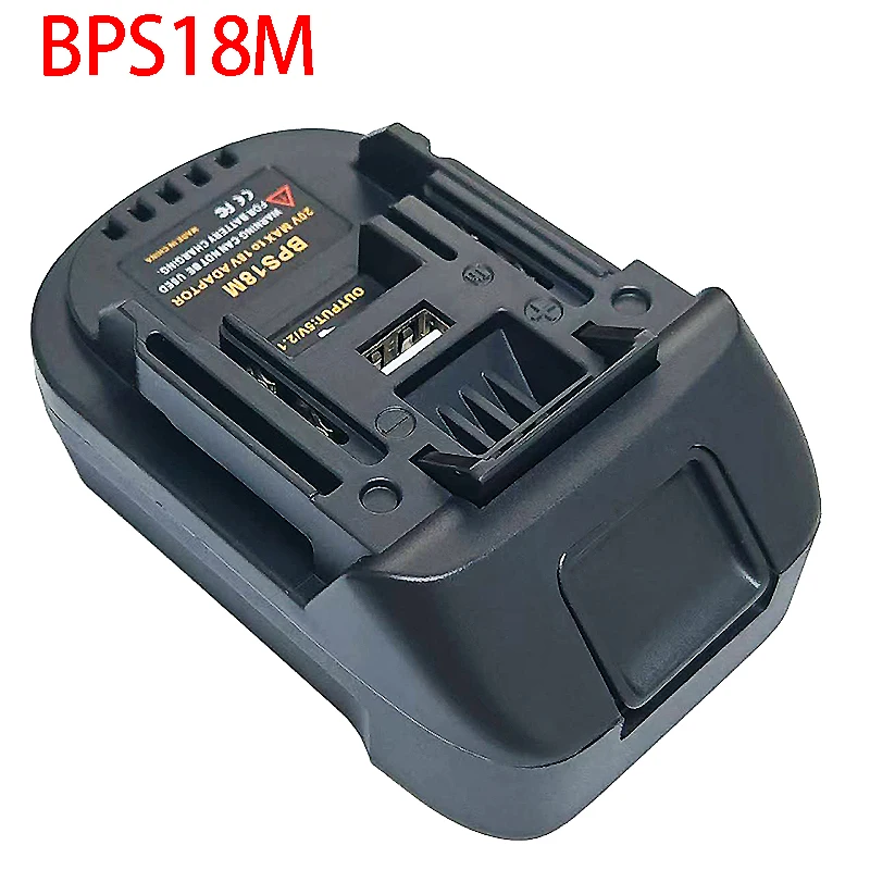 

For Black & Decker/For Porter Cable/ For Stanley BPS18M Lithium Battery Adapter Converter To Replace For Makita 18V Power Tools