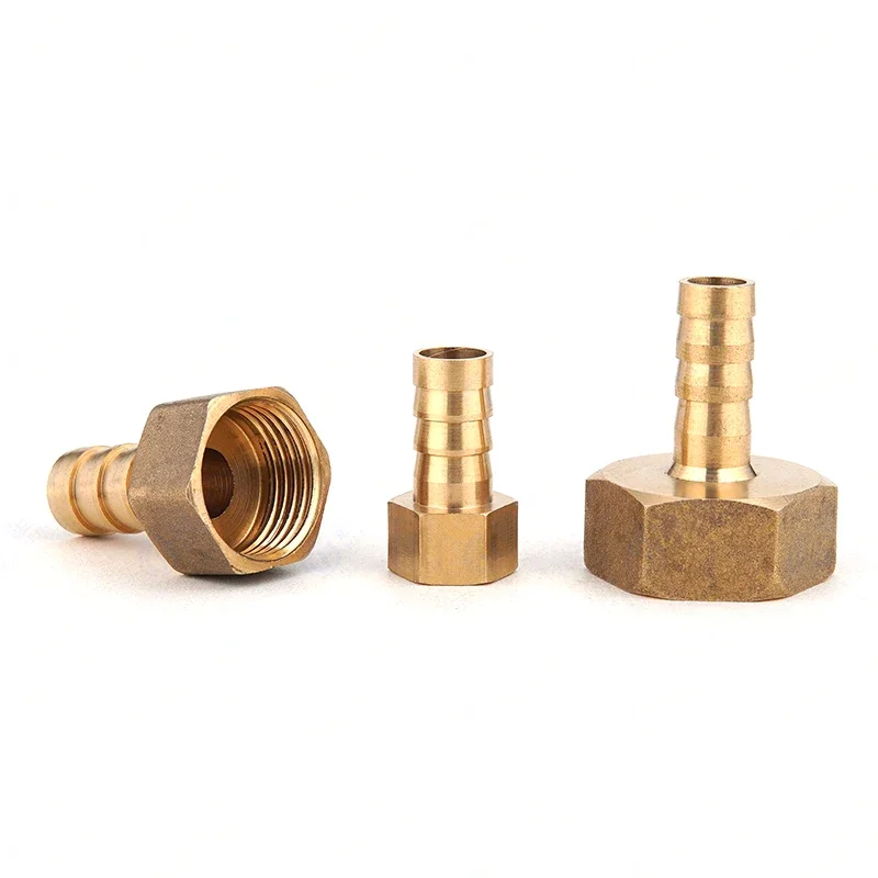 Brass Hose Fitting 6/8/10/12/14/16/19mm Barb Tail 1/8\