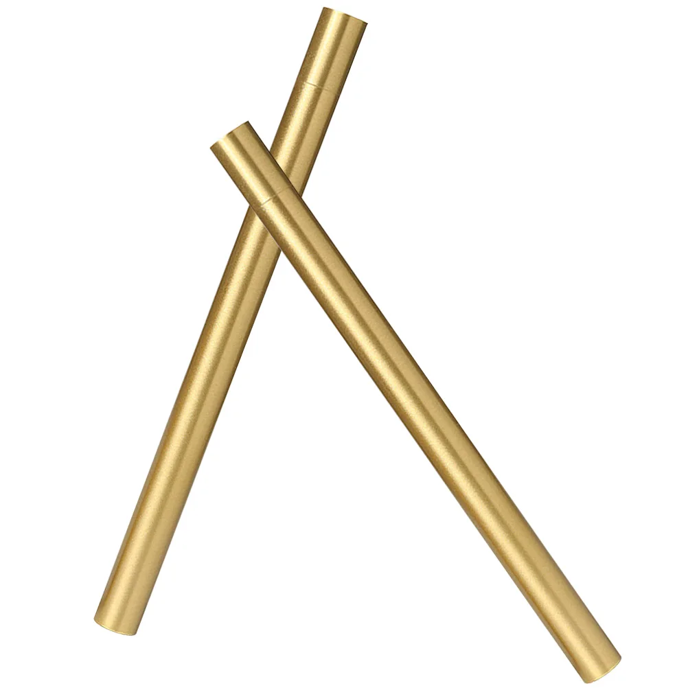 

2 Pcs Tea Incense Stick Travel Storage Tube for Brass Aroma Sticks Holder