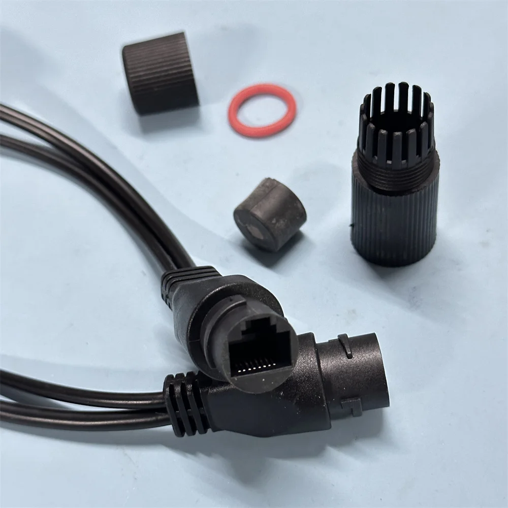 48V to 12V POE Spliter Waterproof With Video And Power Adapter Cable Supply Module POE Injector for IP Camera Extender