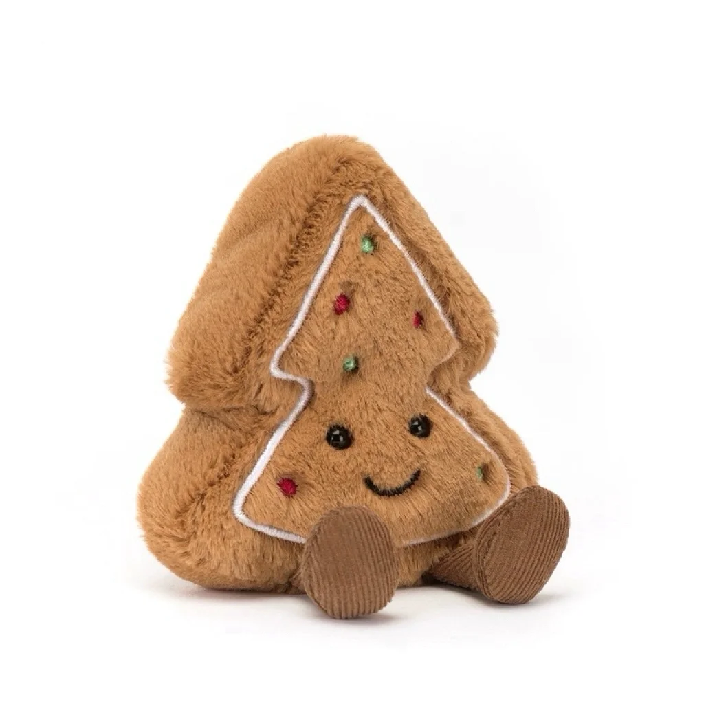 

Плюшевая игрушка-комфортер Jellycat Fun Tree Biscuit (Великобритания), подарок на Рождество, новинка 2025 года