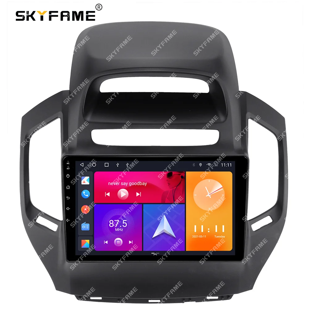 SKYFAME автомобильная рамка, адаптер для фасции, Android радиоприемник, комплект панели для приборной панели для Geely GC6 Geely Jingang GC6
