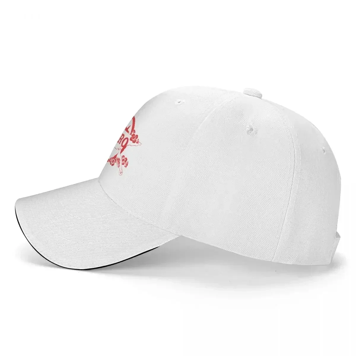 Lucero Band-gorra de béisbol con logotipo de texto para hombre y mujer, gorro transpirable con Cierre trasero, estilo policromático, personalizable, Unisex