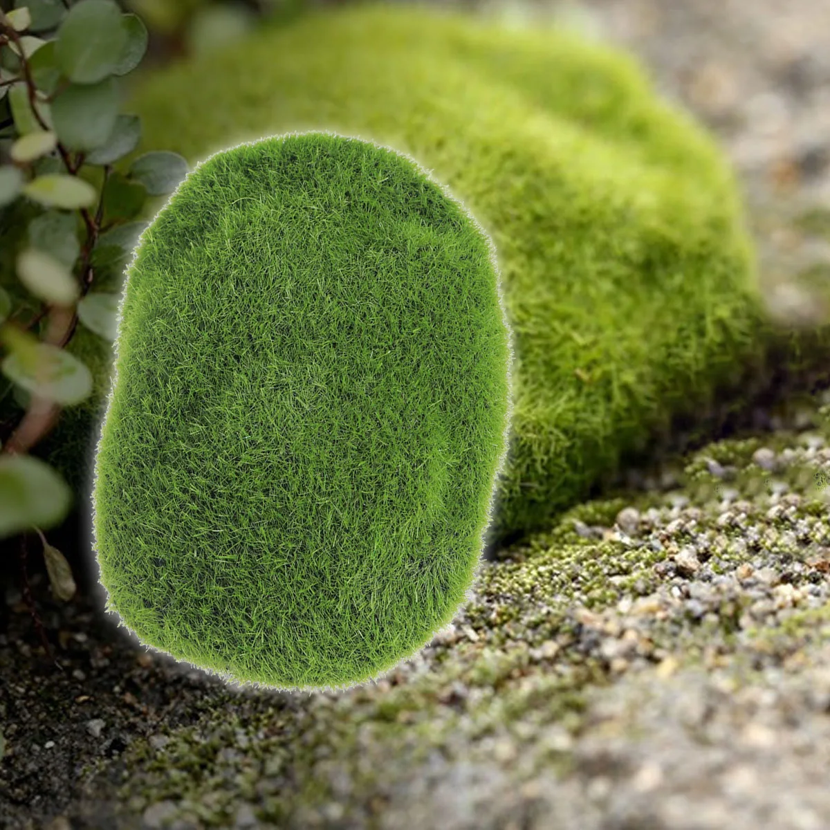 

Artificial Moss Rocks Cover Stones Varying Sizes For Fairy Gardens Terrariums Decor Plant Filler Vase Bowl Glass Cylinder
