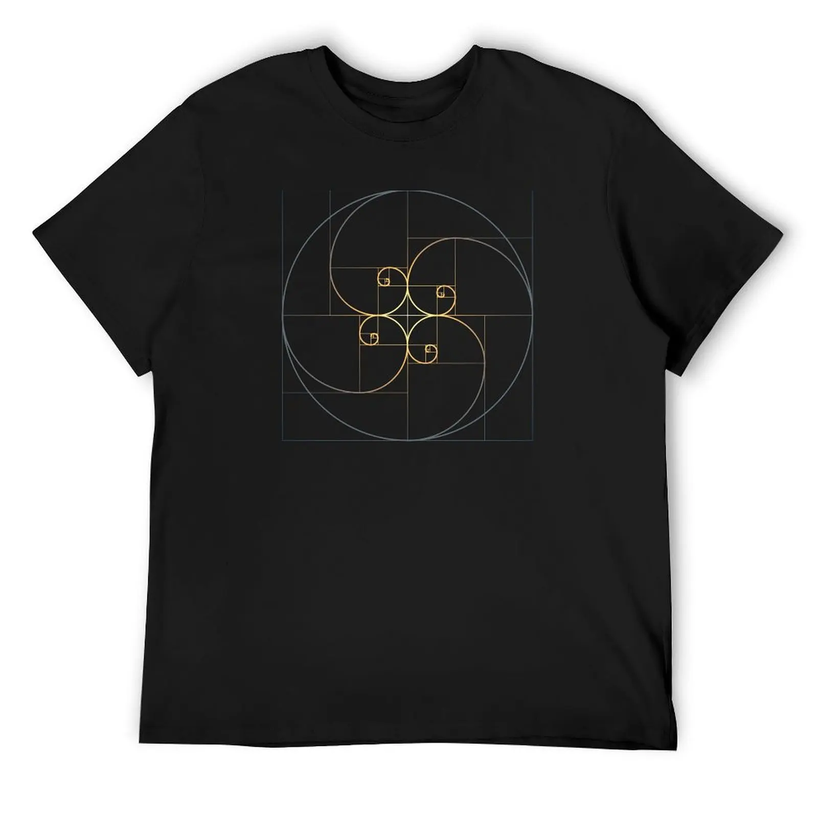 

Fibonacci Spiral, Golden Ratio, Geometry, Architecture, Phi, Circle T-Shirt