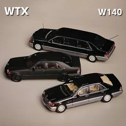 WTX 1:64 S-class W140 Alloy Car Model Classics Adult Souvenir Gift Hobby & Toys