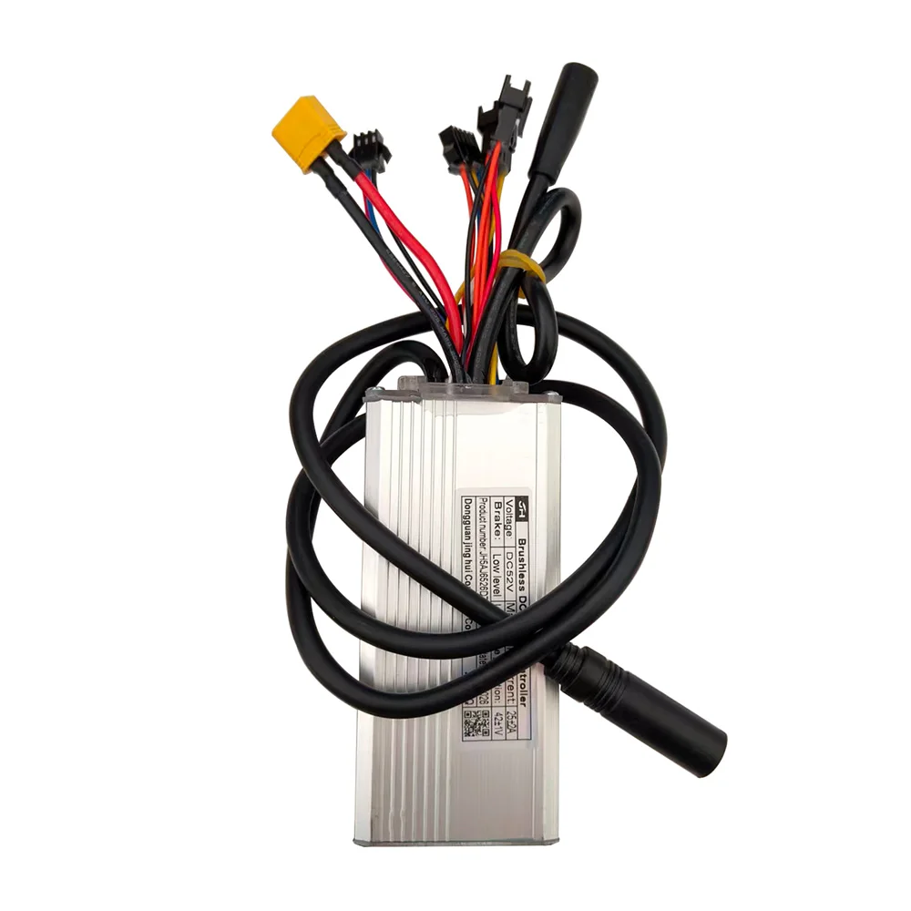 

Бесщеточный контроллер двигателя JH5AJ6526DZMN 52В 25А для электровелосипедов и самокатов, универсальный комплект для переоборудования электровелосипедов, контроллер скорости для велосипедов