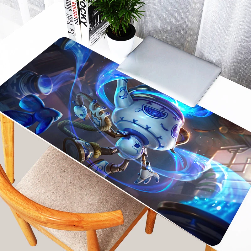 Amumu League Of Legends Mouse Pad PC Purple Kawaii Gaming Keyboard Rug Laptop Love Heart Gamer Cabinet Mousepad Anime Desk Mat