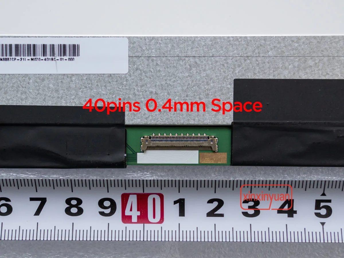 Imagem -04 - Painel de Exibição da Tela Lcd do Portátil 2k 240hz 156 2k Lq156t1jw03 Lq156t1jw04 Ne156qhm-nx1 Lp156qhg-spv1 Qhd2560x1440 40 Pinos Edp