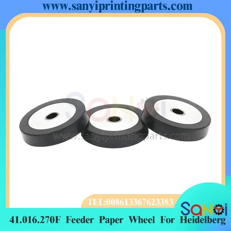 1 ชิ้น 41.016.270F Feeder กดกระดาษล้อขนาด 48x8x10 มม.สําหรับ Heidelberg SM74 SM102 CD74 CD102 PM74 XL75 เครื่อง