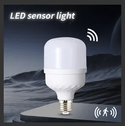 Sound Sensor LED Bulb E27 Voice Sensor Light Bulbs Saving Energy High Brightness Lamp For Stair Pathway Warehouse Garden 220V