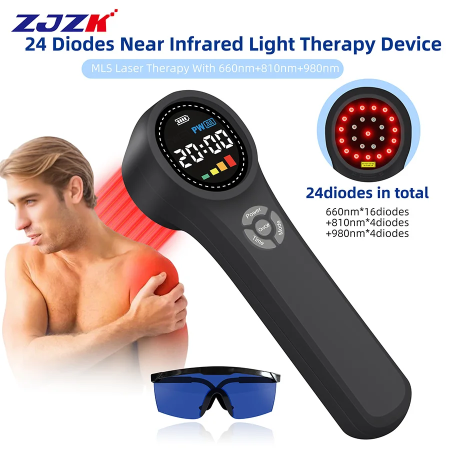 2026 Laser Therapy Machine for Shoulder Pain Frozen Shoulder Rehabilitation Professional Physiotherapy Clinic Equipment 980nm 81
