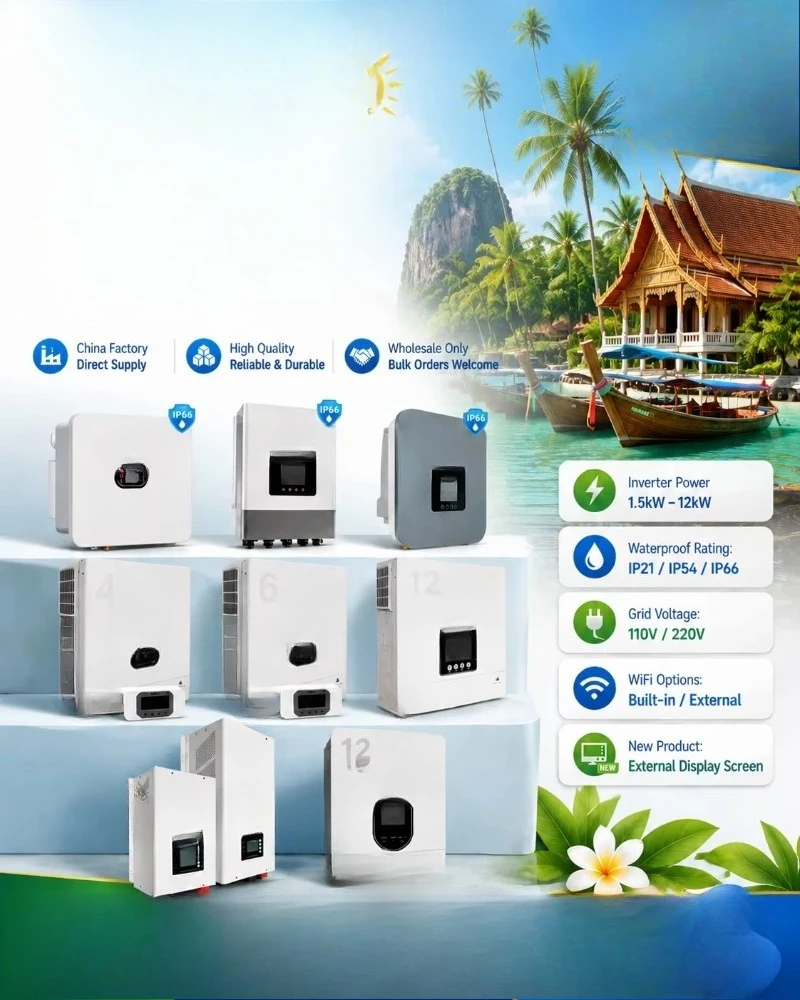 Suoer SUN-12K IP66 3-Phase Hybrid Solar Inverter Waterproof and Dustproof 3.2kw/4.2kw/6.2kw Solar Hybrid Inverter