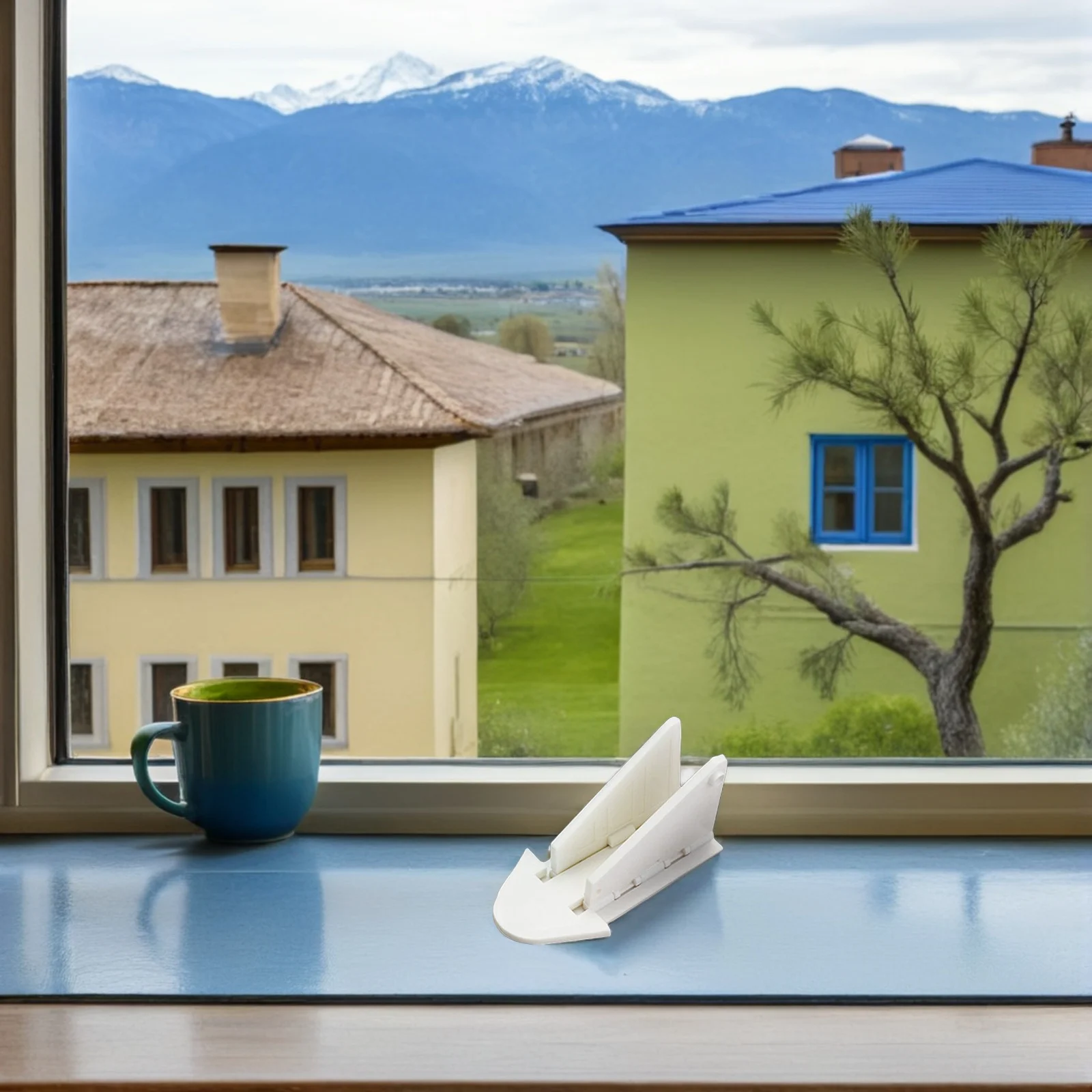 6 قطعة قفل أمان للأطفال زجاج منزلق نافذة الباب قفل الطفل التدقيق لا تركيب الحفر تصميم الإفراج السريع