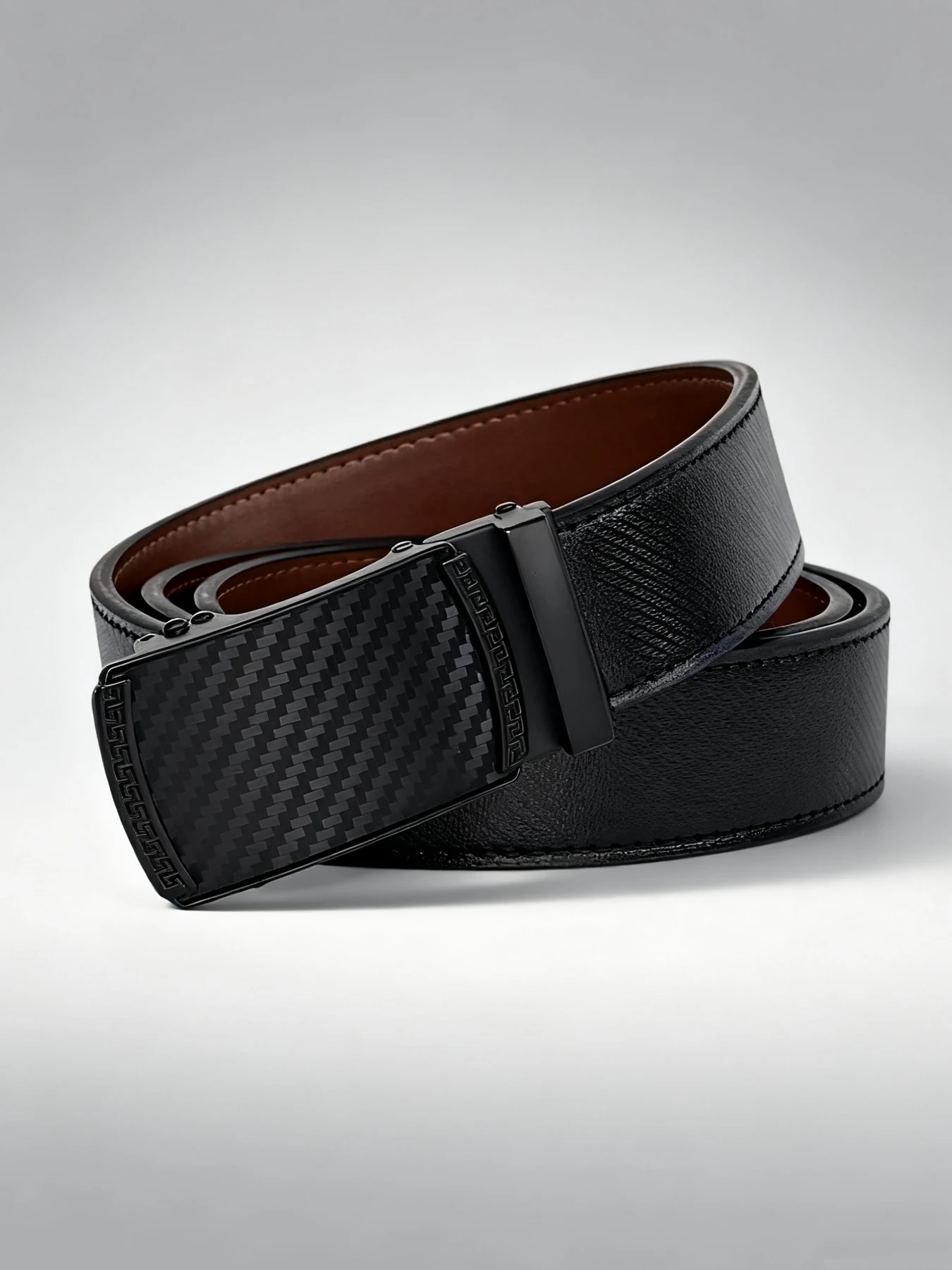 New men's automatic buckle leisure business belt.
